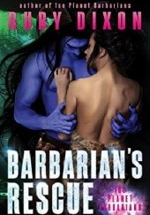 Okładka książki Barbarian's Rescue Ruby Dixon