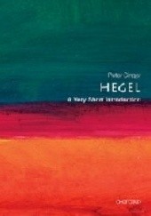 Okładka książki Hegel: A Very Short Introduction Peter Singer