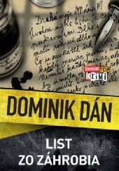 Okładka książki List zo záhrobia Dominik Dán