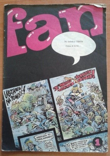 Okładki książek z cyklu Fan: Magazyn Komiksowy