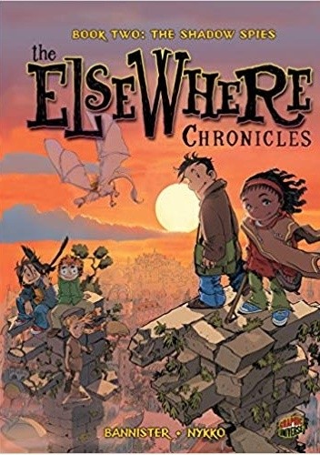 Okładki książek z cyklu The Elsewhere Chronicles