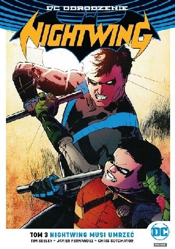 Okładki książek z cyklu Nightwing DC Rebith