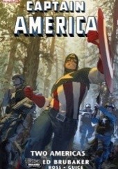 Okładka książki Captain America: Two Americas Ed Brubaker, Jackson Butch Guice, Luke Ross