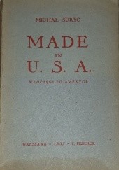 Okładka książki Made in U.S.A. Michał Suryc