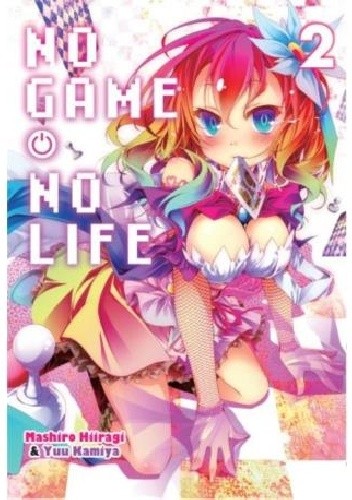 Okładki książek z cyklu No Game No Life