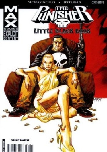 Okładki książek z serii Punisher MAX