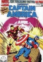 Okładka książki Captain America Annual #9 Roy William Thomas Jr.