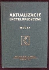 Okładka książki Aktualizacje encyklopedyczne. Media praca zbiorowa