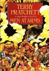 Okładka książki Men at Arms Terry Pratchett