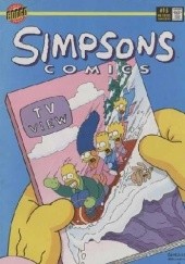 Okładka książki Simpsons Comics #15 - A Trip to Simpsons Mountain Matt Abram Groening, Bill Morrison, Mary Trainor