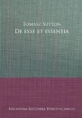 Okładka książki De esse et essentia Tomasz Sutton