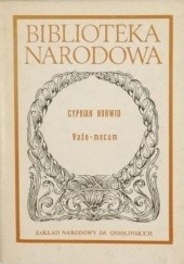 Okładka książki Vade-mecum Cyprian Kamil Norwid