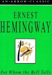 Okładka książki For Whom the Bell Tolls Ernest Hemingway
