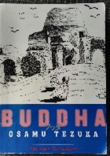 Okładki książek z serii Buddha. Osamu Tezuka
