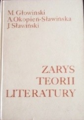 Okładka książki Zarys teorii literatury Michał Głowiński, Aleksandra Okopień-Sławińska, Janusz Sławiński
