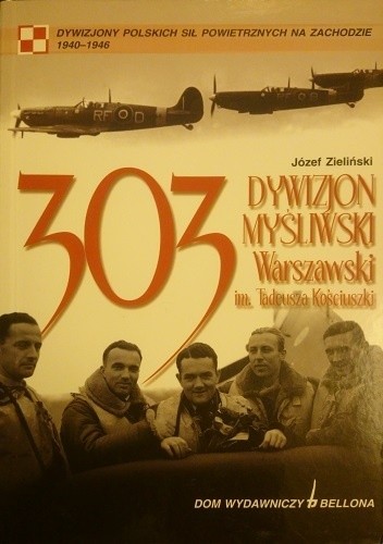 Okładki książek z serii Dywizjony Polskich Sił Powietrznych na Zachodzie 1940-1946