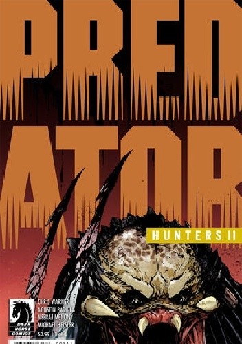 Okładki książek z cyklu Predator: Hunters II