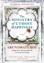Okładka książki The Ministry of Utmost Happiness Arundhati Roy