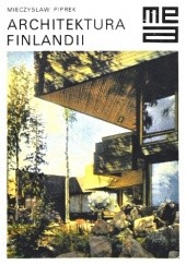 Okładka książki Architektura Finlandii Mieczysław Piprek