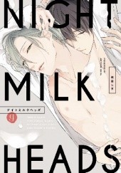 Okładka książki Night Milk Heads Shima Akiyoshi