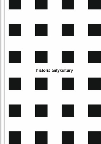 Okładka książki Historia antykultury Krzysztof Karoń
