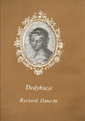 Okładka książki Dedykacje. Wiersze do sztambucha Ryszard Danecki