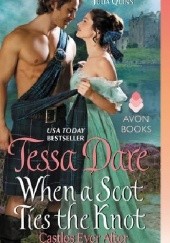 Okładka książki When a Scot Ties the Knot Tessa Dare