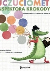 Okładka książki Uczuciometr inspektora Krokodyla Susanna Isern