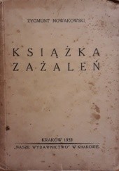 Okładka książki Książka zażaleń Zygmunt Nowakowski