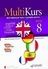 Okładka książki Multikurs. Multimedialny kurs 5 języków obcych (Tom 8) praca zbiorowa