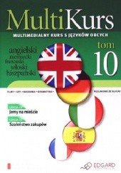 Okładka książki Multikurs. Multimedialny kurs 5 języków obcych (Tom 10) praca zbiorowa
