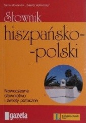 Okładka książki Słownik hiszpańsko - polski Maria Łaś