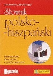 Okładka książki Słownik polsko - hiszpański