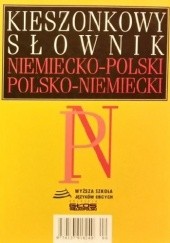 Okładka książki Kieszonkowy Słownik Niemiecko-Polski Polsko-Niemiecki Zofia Bielicka