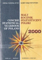 Okładka książki Mały rocznik statystyczny Polski 2000 praca zbiorowa