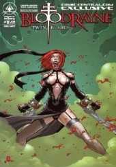 Okładka książki BloodRayne: Twin Blades [Comic Central Variant Cover] Steven O'Connell