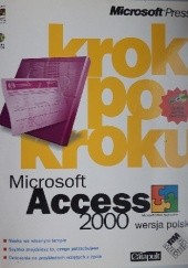Okładka książki Microsoft Access 2000. Krok po kroku Corporation Microsoft