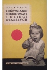 Okładka książki Odżywianie niemowląt i dzieci starszych Sabina Witkowska