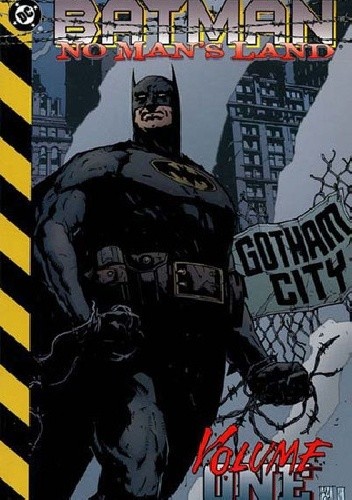 Okładki książek z cyklu Batman- Ziemia Niczyja