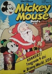Okładka książki Mickey Mouse 3/1990 Walt Disney