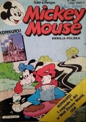 Okładka książki Mickey Mouse 6/1991 Walt Disney