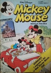 Okładka książki Mickey Mouse 8/1991 Walt Disney