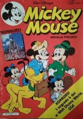 Okładka książki Mickey Mouse 9/1991 Walt Disney
