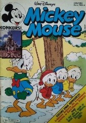 Okładka książki Mickey Mouse 2/1992 Walt Disney
