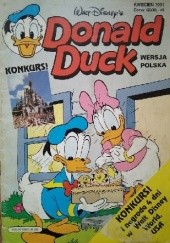 Okładka książki Donald Duck 4/1991 Walt Disney