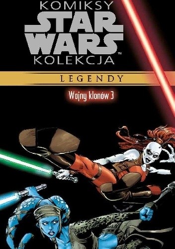 Okładki książek z cyklu Star Wars: Wojny klonów