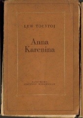 Okładka książki Anna Karenina. Tom 1 Lew Tołstoj
