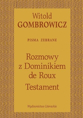 Okładki książek z serii Witold Gombrowicz - Pisma zebrane
