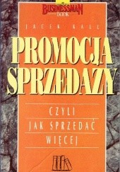Okładka książki Promocja sprzedaży Jacek Kall