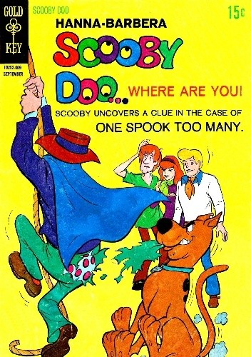Okładki książek z cyklu Scooby Doo, Where Are You? (1970-1972)